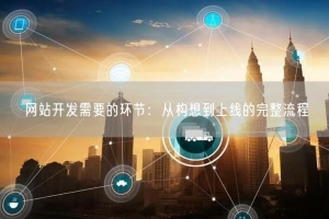 网站开发需要的环节：从构想到上线的完整流程