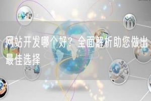 网站开发哪个好？全面解析助您做出最佳选择