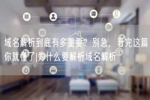 域名解析到底有多重要？别急，看完这篇你就懂了|为什么要解析域名解析