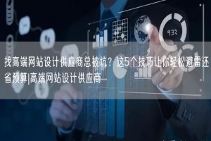 找高端网站设计供应商总被坑？这5个技巧让你轻松避雷还省预算|高端网站设计供应商