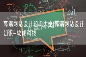 高端网站设计知识大全|高端网站设计知识-软成科技